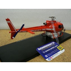 Aerospatiale AS350 HBE Sécurité Civile rouge Helicoptère Alerte 0110