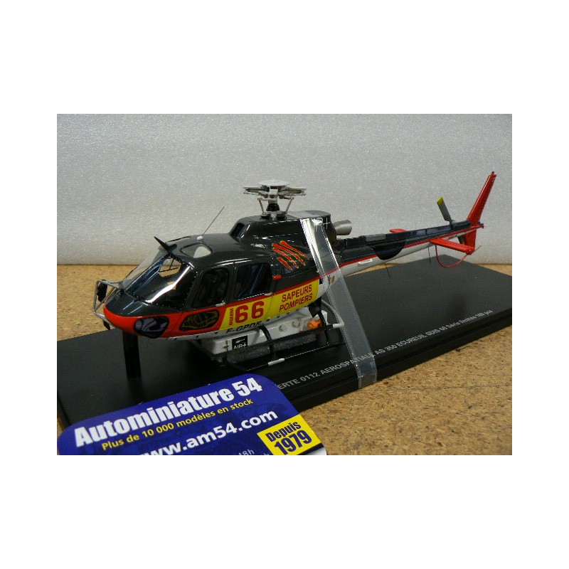 Aerospatiale AS350 Ecureuil SDIS66 Pompier Helicoptère Alerte 0112