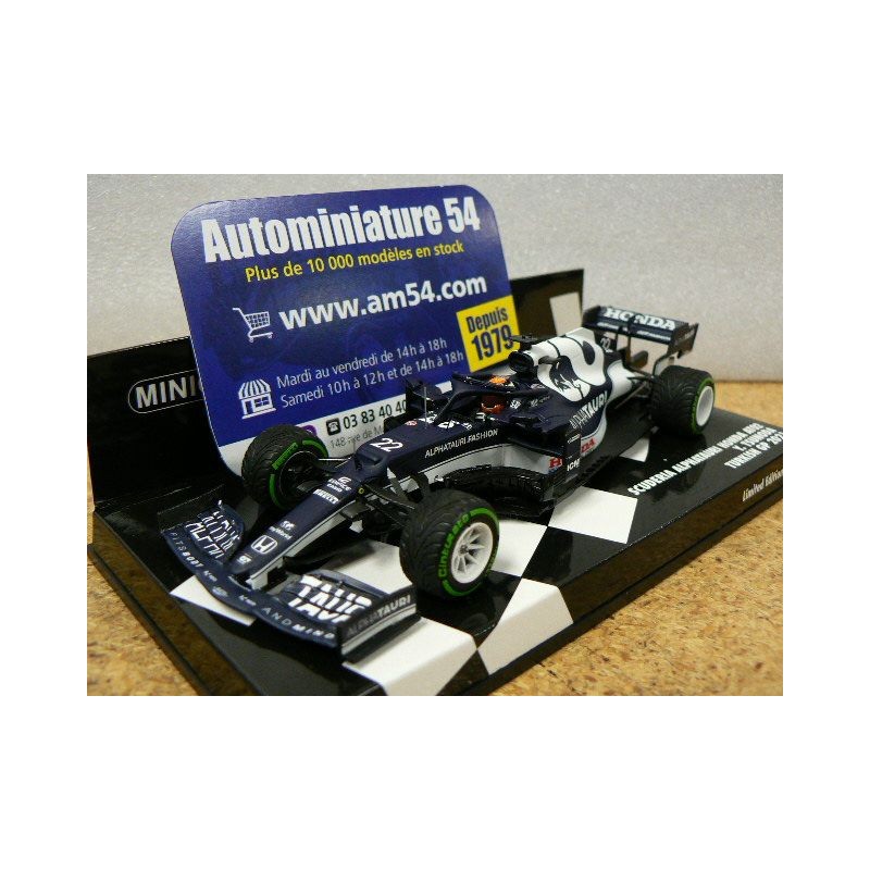 2021 Scuderia Alpha Tauri AT02 n°22 Y Tsunoda Turkish GP 417211722 Minichamps