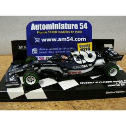 2021 Scuderia Alpha Tauri AT02 n°22 Y Tsunoda Turkish GP 417211722 Minichamps