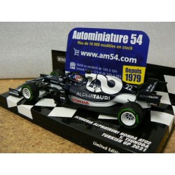 2021 Scuderia Alpha Tauri AT02 n°22 Y Tsunoda Turkish GP 417211722 Minichamps