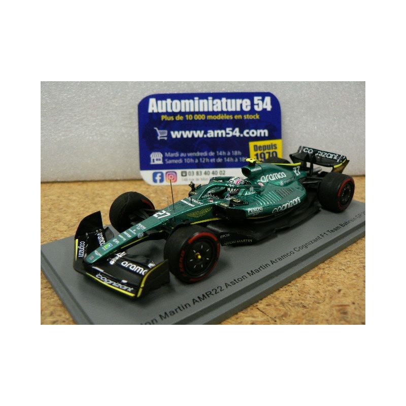 2022 Aston Martin AMR22 n°27 Nico Hulkenberg Bahrain GP S8531 Spark Model