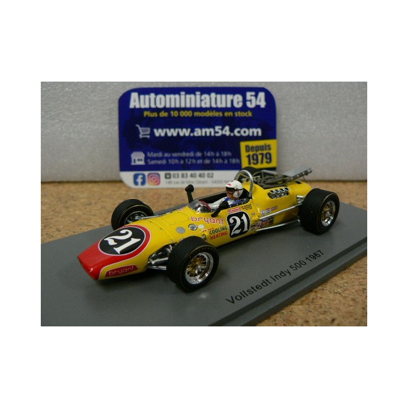 1967 Vollstsdt n°21 Cale Yarborough Indy 500 S5768 Spark Model