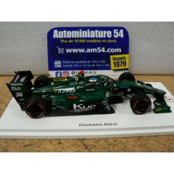 2022 Kuo Vantelin Tom's SF19 TRD 01F n°36 GiulianoAlesi Super Formula SJ122 Spark Model