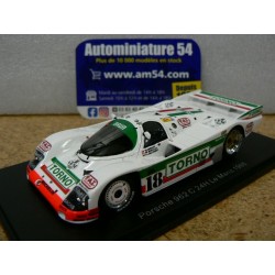 1986 Porsche 962C n°18 Torno Brun - Sigala - Jelinski Le Mans S9871 Spark Model