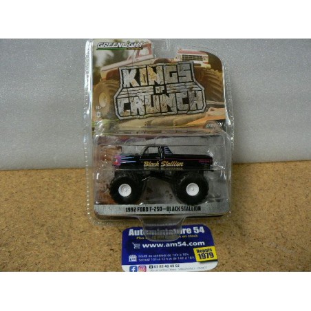 Ford F250 Thunder Black Stallion 1992 "Kings of Crunch" 49110-E Greenlight 1.64ième