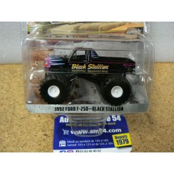 Ford F250 Thunder Black Stallion 1992 "Kings of Crunch" 49110-E Greenlight 1.64ième