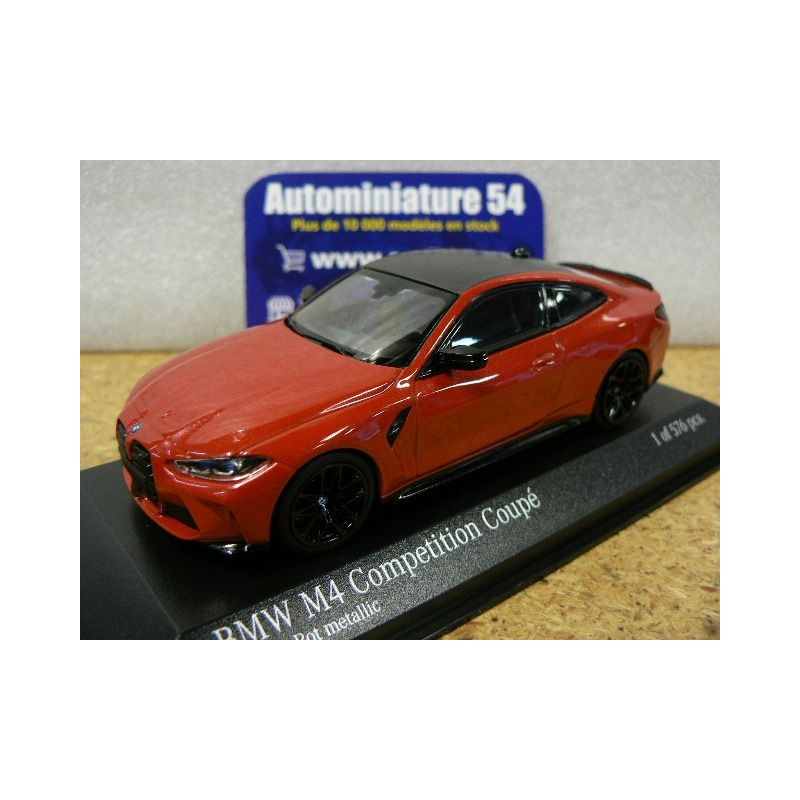 BMW M4 Compétition Coupé 2020 Toronto red Met. 410020121 Minichamps