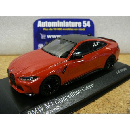 BMW M4 Compétition Coupé 2020 Toronto red Met. 410020121 Minichamps