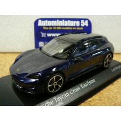 Porsche Taycan Cross Tourismo Turbo S 2022 Blue Met. 410069301 Minichamps