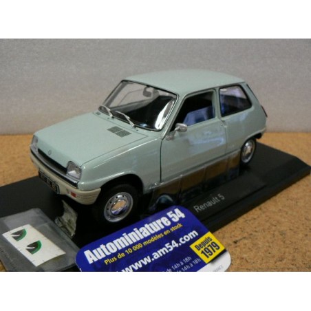 Renault 5 Clear Blue + caches phares 1972 185380 Norev