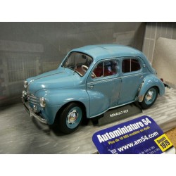 Renault 4cv Bleu Pétrole...