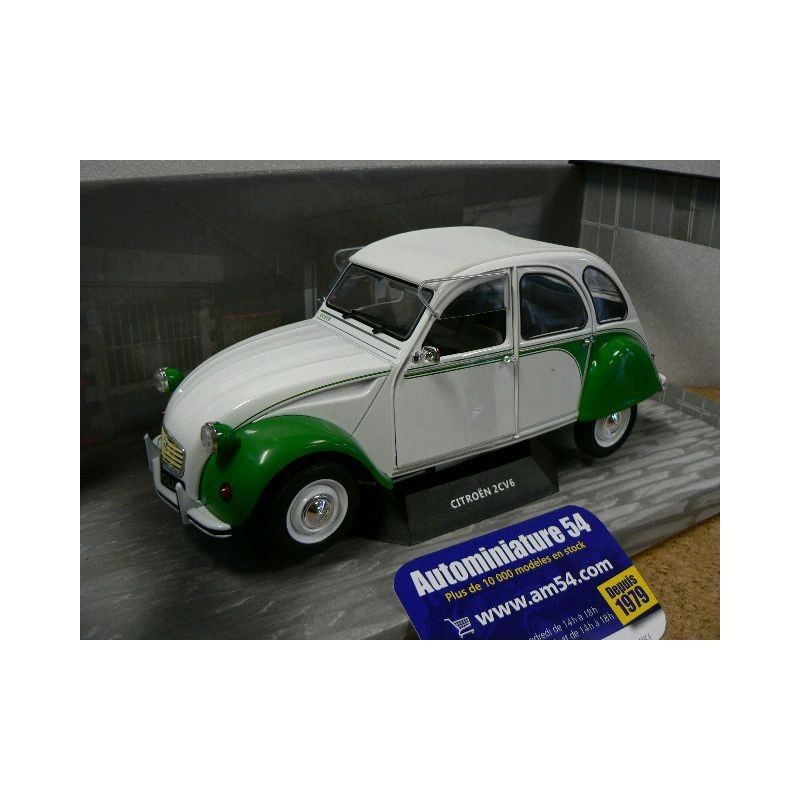 Citroen 2CV6 Dolly Verte & Blanche 1985 S1805025 Solido