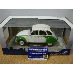 Citroen 2CV6 Dolly Verte & Blanche 1985 S1805025 Solido