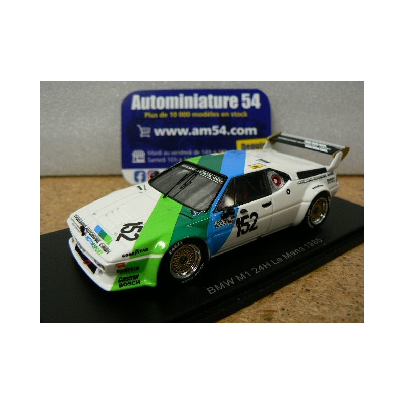 1985 BMW M1 n°152 grohs - Heger - Konig Le Mans S6411 Spark Model