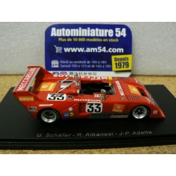 1976 Chevron B36 n°33 Schafer - Albanesi - Adatte 24H Le Mans S4715 Spark Model