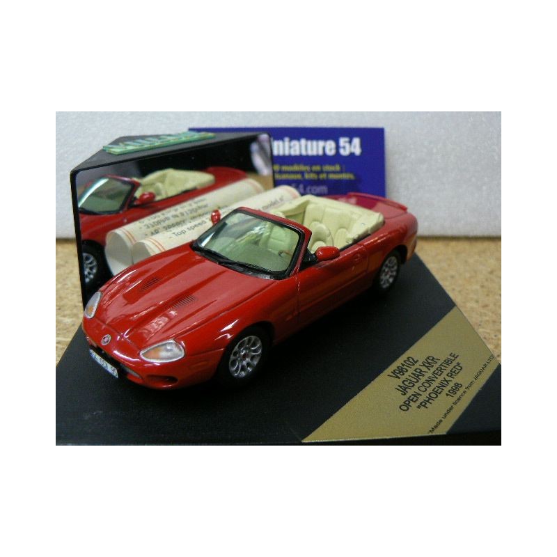 Jaguar XKR Cabrio Phoenix red 1998 V98102 Vitesse