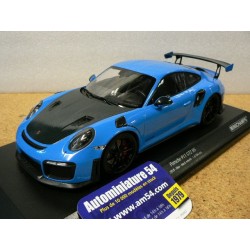 Porsche 911 - 991.2 GT2RS 2018 Blue Black wheels 155068308 Minichamps