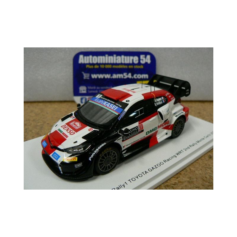 2022 Toyota GR Yaris Rally1 n°1 Seb Ogier - Benjamin Veillas Monte Carlo S6690 Spark Model