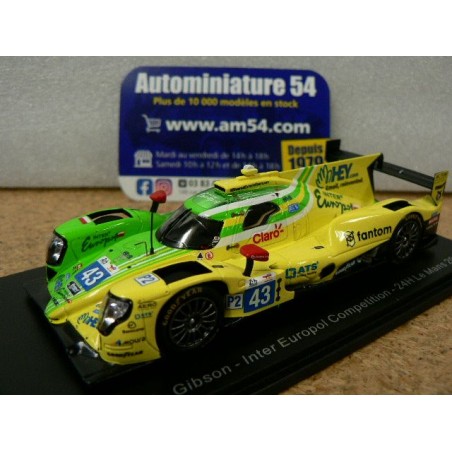 2022 Oreca 07 Gibson Inter Europol Comp n°43 Heinmeier - Scherer - Fittipaldi Le Mans S8636 Spark Model