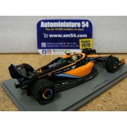 2022 McLaren MCL36 n°4 Lando Norris 3rd Emilia Romagna GP S8540 Spark Model