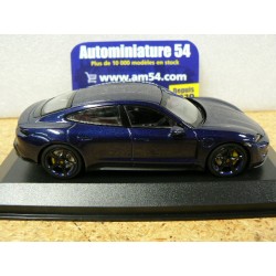 Porsche Taycan Turbo S 2019 Blue Met 410068475 Minichamps