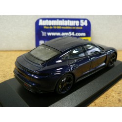 Porsche Taycan Turbo S 2019 Blue Met 410068475 Minichamps