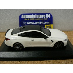 BMW M4 Compétition Coupé 2020 Alpinweiss 410020122 Minichamps