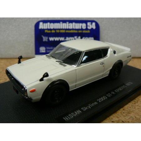 Nissan Skyline 2000 GT R KPGC110 1973 White 44074 Ebbro