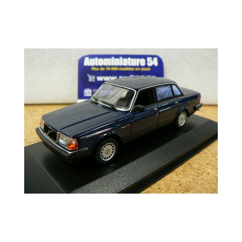 Volvo 240 GL Dark Blue 1986 940171405 MaXichamps