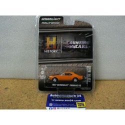 Chevrolet Camaro RS 1967 Counting Cars "Hollywood" 44970-F Greenlight 1.64ième