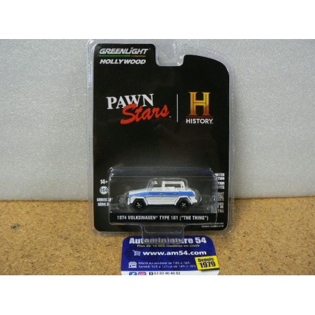 Volkswagen Type 181 The Thing 1974 Pawn Star "Hollywood" 44970-C Greenlight 1.64ième