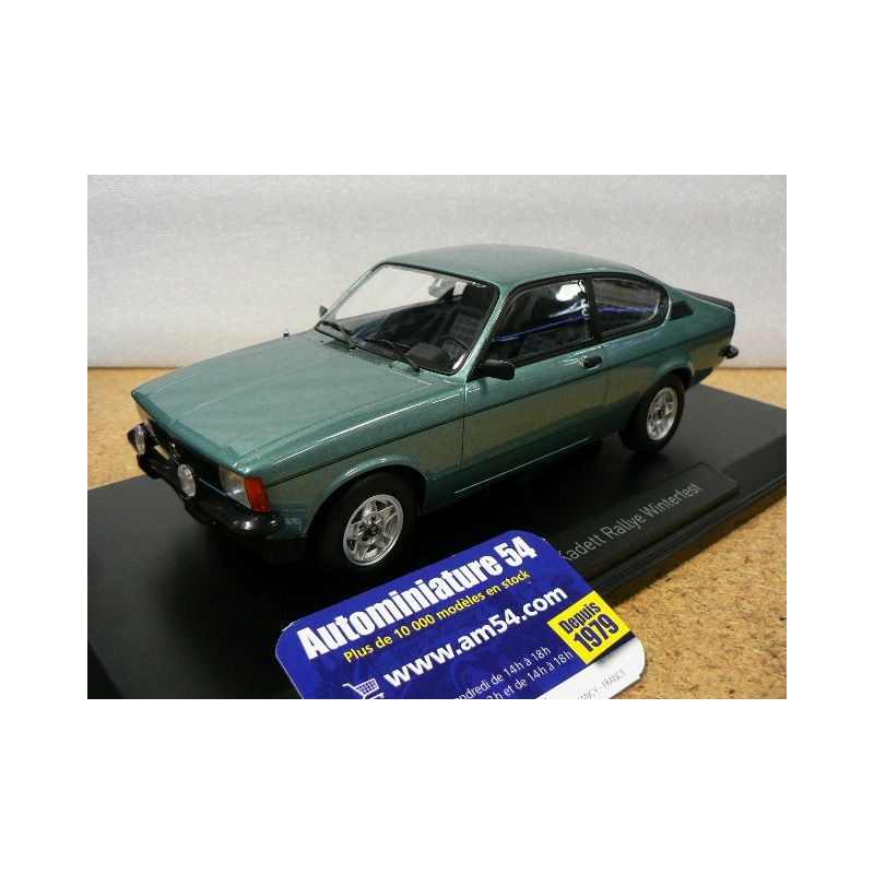 Opel Kadett Rally Winterfest 1978 Turquoise 183654 Norev