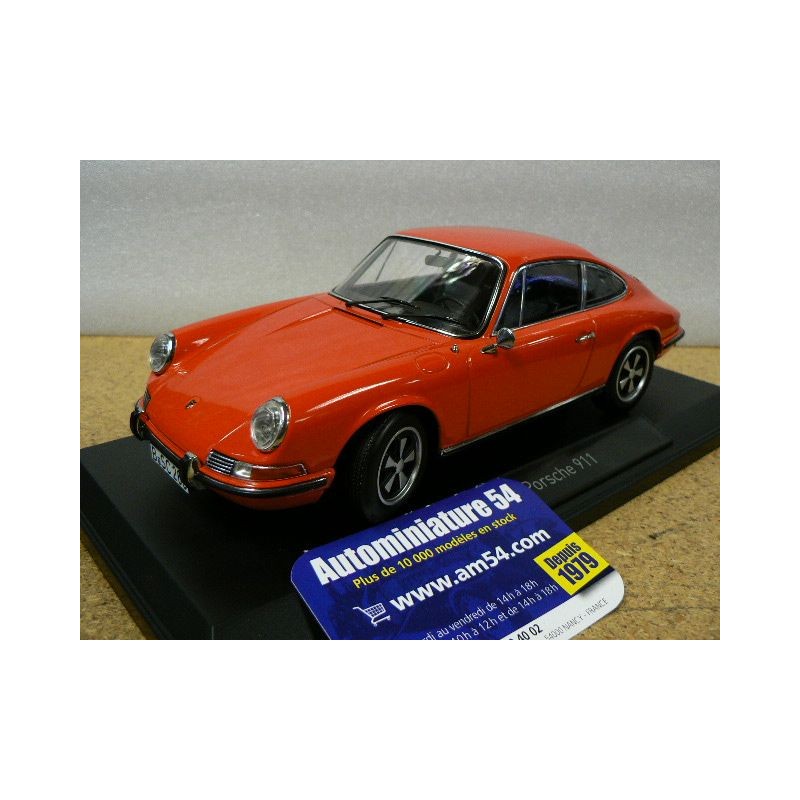 Porsche 911 E Orange 1969 187628 Norev