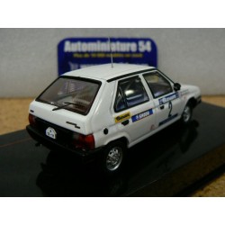 1995 Skoda Favorit 136L n°4 Sibera - Gross Rally Valasska Zima RAC407A Ixo Models