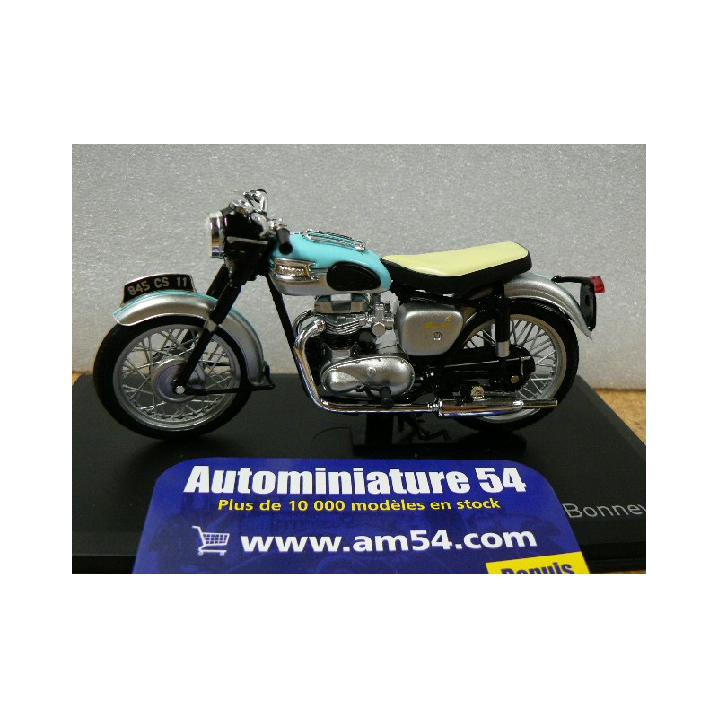 Triumph Bonneville Blue - Silver 182040 Norev