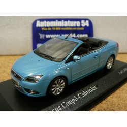 Ford Focus Coupé Cabrio Aqua Blue Met. 2007 400084030 Minichamps