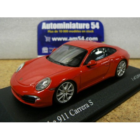 Porsche 911 - 991 Carrera S Red ph1 2012 410060220 Minichamps