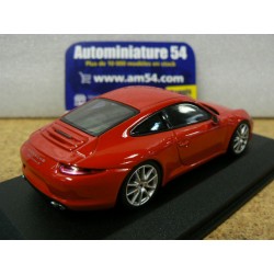 Porsche 911 - 991 Carrera S Red ph1 2012 410060220 Minichamps