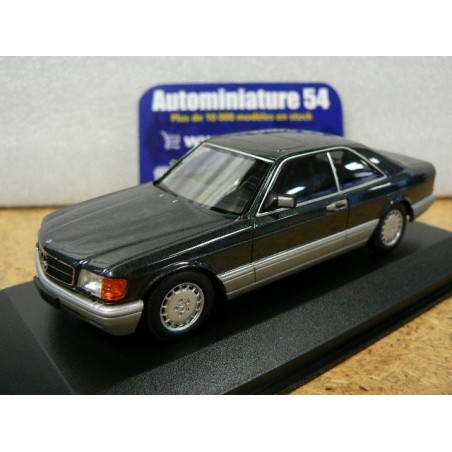 Mercedes Benz S600 SEC Noir Met. 1986 940035121 MaXichamps