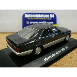 Mercedes Benz S600 SEC Noir Met. 1986 940035121 MaXichamps