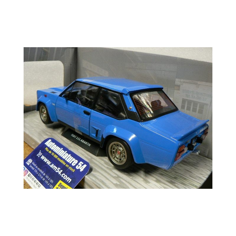 SOLIDO, FIAT 131 ABARTH bleu 1980, échelle 1/18, SOL1806004