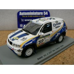 2004 BMW X5 n°207  Alphand - Magne 4th Dakar S0493 Spark Model