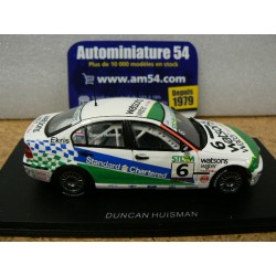 2001 BMW 320i E46 D. Huissman n°6 1st Macau Guia Race WTCC S0430 Spark Model