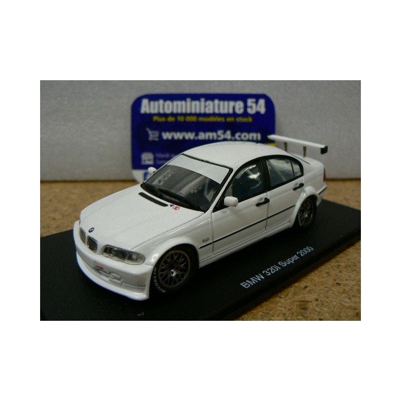 2000 BMW 320i E46 Super Tourisme attention boite vitrine fendue S0400 Spark Model