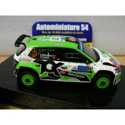 2022 Skoda Fabia Rally2 Evo n°21 Mikkelsen - Eriksen Rally Estonia RAM862 Ixo Models