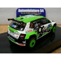 2022 Skoda Fabia Rally2 Evo n°21 Mikkelsen - Eriksen Rally Estonia RAM862 Ixo Models