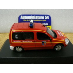 Citroen Berlingo Pompier Secours Médical 2004 155722 Norev