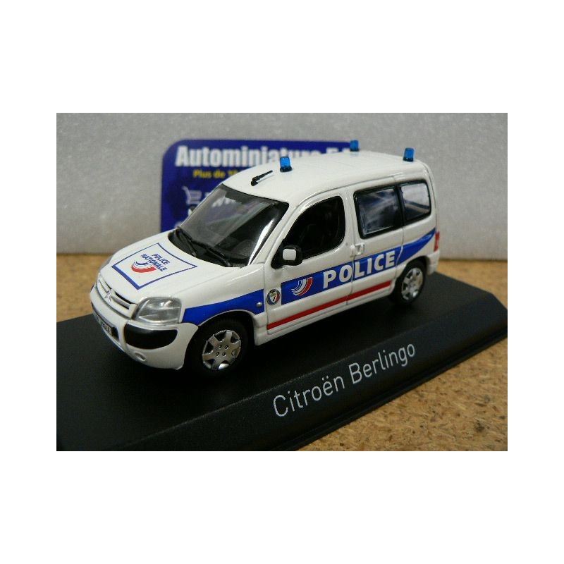 Citroen Berlingo Police Nationale - Brigade fluviale 2004 155724 Norev