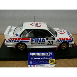 1989 BMW E30 M3 FINA n°20 Duez - Lopes 1000 Lakes 18RMC132 Ixo Models